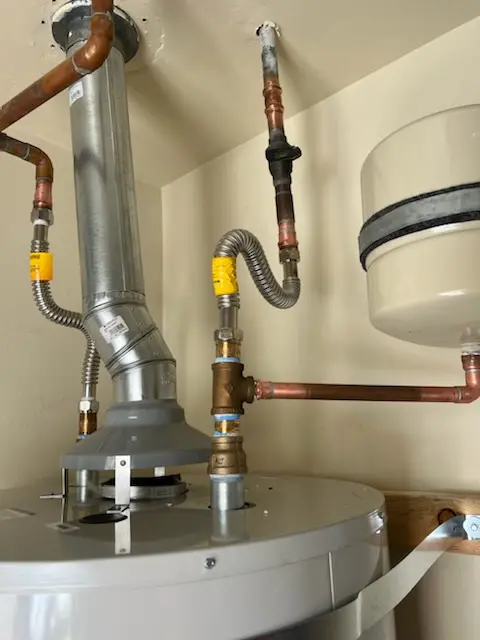 Water heater installation and plumbing repair in West Spring Mills